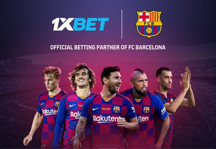 1xbet collab barcelona