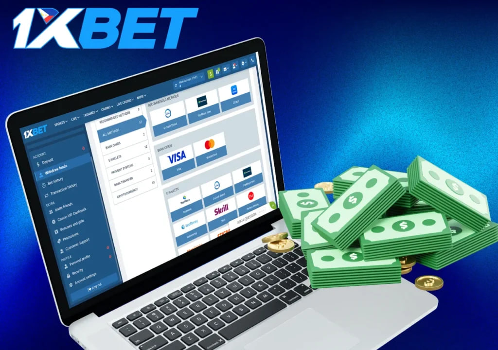 Withdrawal methods 1xbet ph